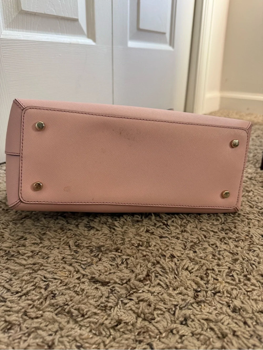 kate spade Pink Saffiano Dome Satchel